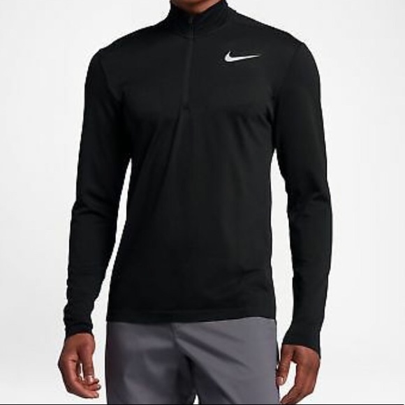 Nike men’s Golf 1/2 Zip Dri Fit Knit - Picture 1 of 4